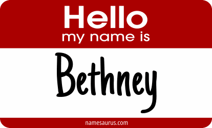 Hello my name is Bethney png download