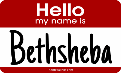 Hello my name is Bethsheba png download