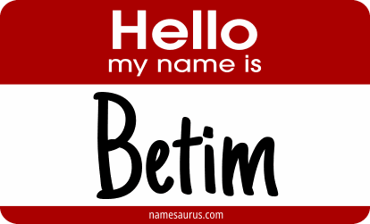 Hello my name is Betim png download
