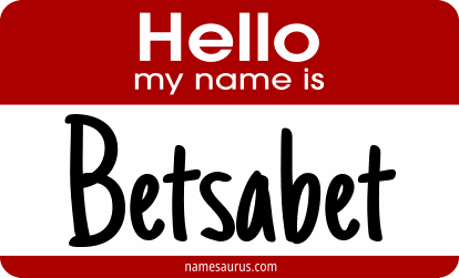 Hello my name is Betsabet png download