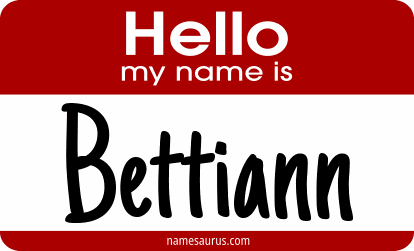 Hello my name is Bettiann png download