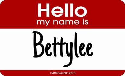 Hello my name is Bettylee png download