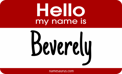 Hello my name is Beverely png download