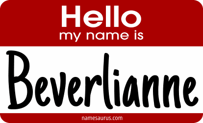 Hello my name is Beverlianne png download