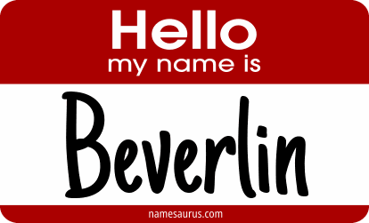 Hello my name is Beverlin png download