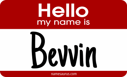 Hello my name is Bevvin png download