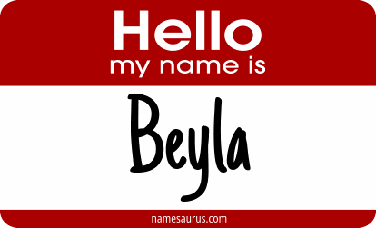 Hello my name is Beyla png download