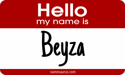 Hello my name is Beyza png download