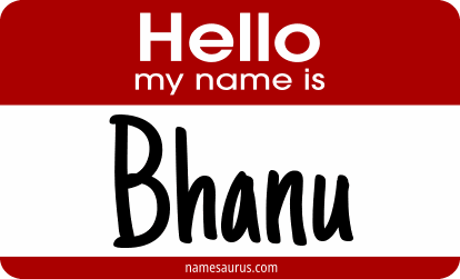 Hello my name is Bhanu png download