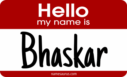 Hello my name is Bhaskar png download