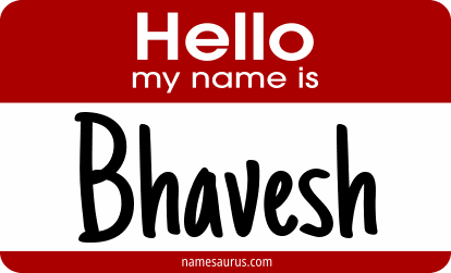 Hello my name is Bhavesh png download