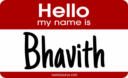 Hello my name is Bhavith png download
