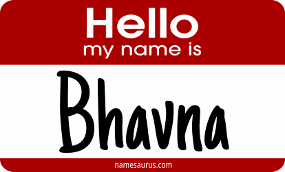Hello my name is Bhavna png download