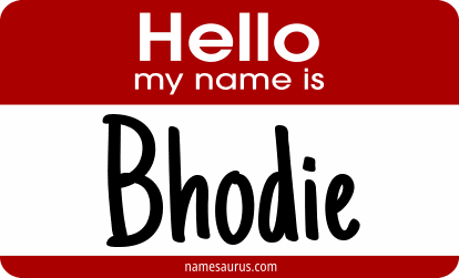 Hello my name is Bhodie png download
