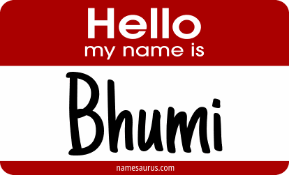 Hello my name is Bhumi png download