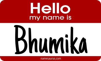 Hello my name is Bhumika png download