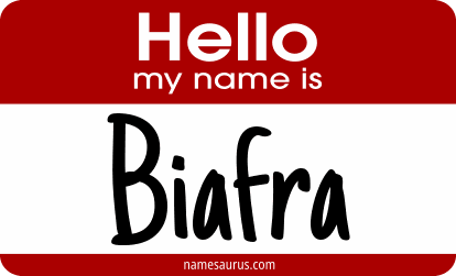 Hello my name is Biafra png download