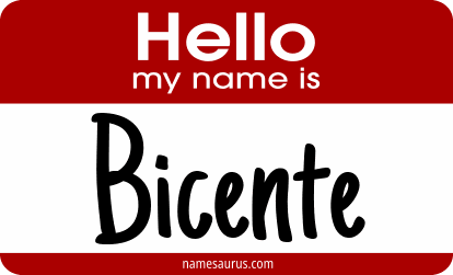 Hello my name is Bicente png download