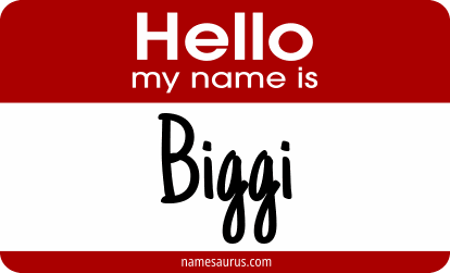 Hello my name is Biggi png download