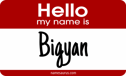 Hello my name is Bigyan png download