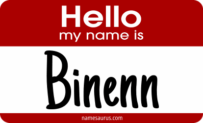 Hello my name is Binenn png download