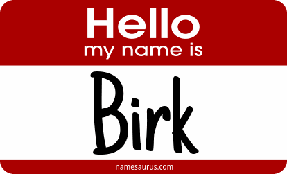 Hello my name is Birk png download