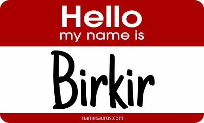 Hello my name is Birkir png download
