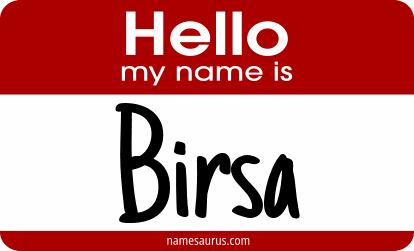 Hello my name is Birsa png download