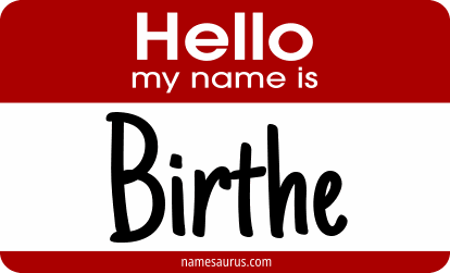 Hello my name is Birthe png download
