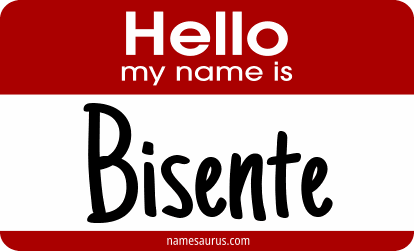 Hello my name is Bisente png download