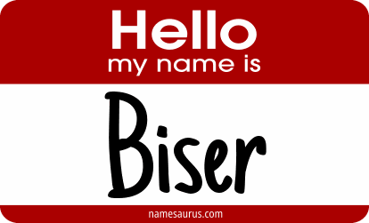 Hello my name is Biser png download