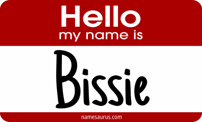 Hello my name is Bissie png download