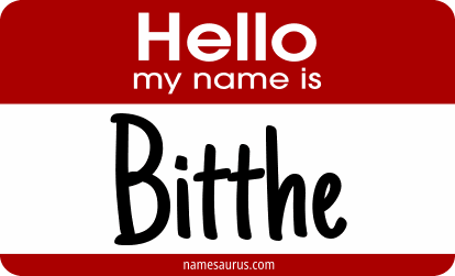 Hello my name is Bitthe png download