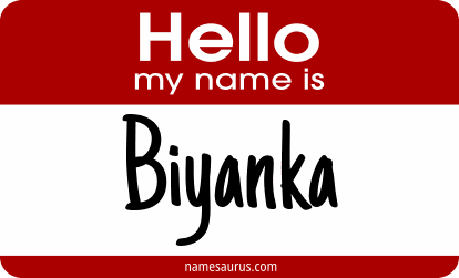 Hello my name is Biyanka png download