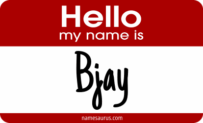 Hello my name is Bjay png download