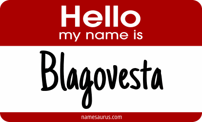 Hello my name is Blagovesta png download