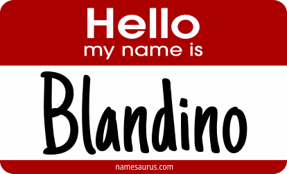 Hello my name is Blandino png download