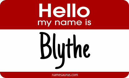 Hello my name is Blythe png download