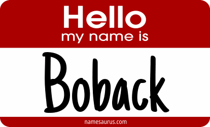 Hello my name is Boback png download