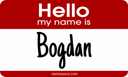 Hello my name is Bogdan png download