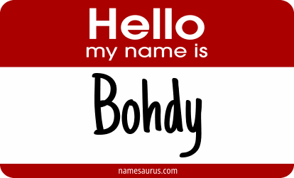 Hello my name is Bohdy png download