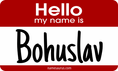 Hello my name is Bohuslav png download