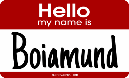Hello my name is Boiamund png download