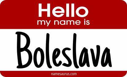 Hello my name is Boleslava png download