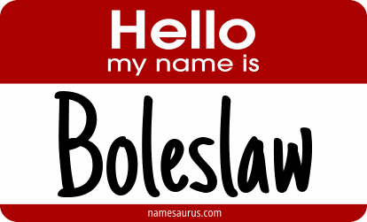Hello my name is Boleslaw png download