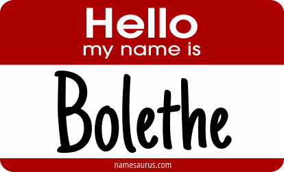 Hello my name is Bolethe png download