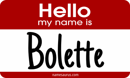 Hello my name is Bolette png download