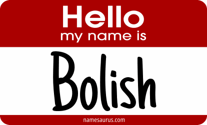 Hello my name is Bolish png download