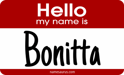 Hello my name is Bonitta png download