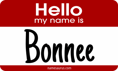 Hello my name is Bonnee png download